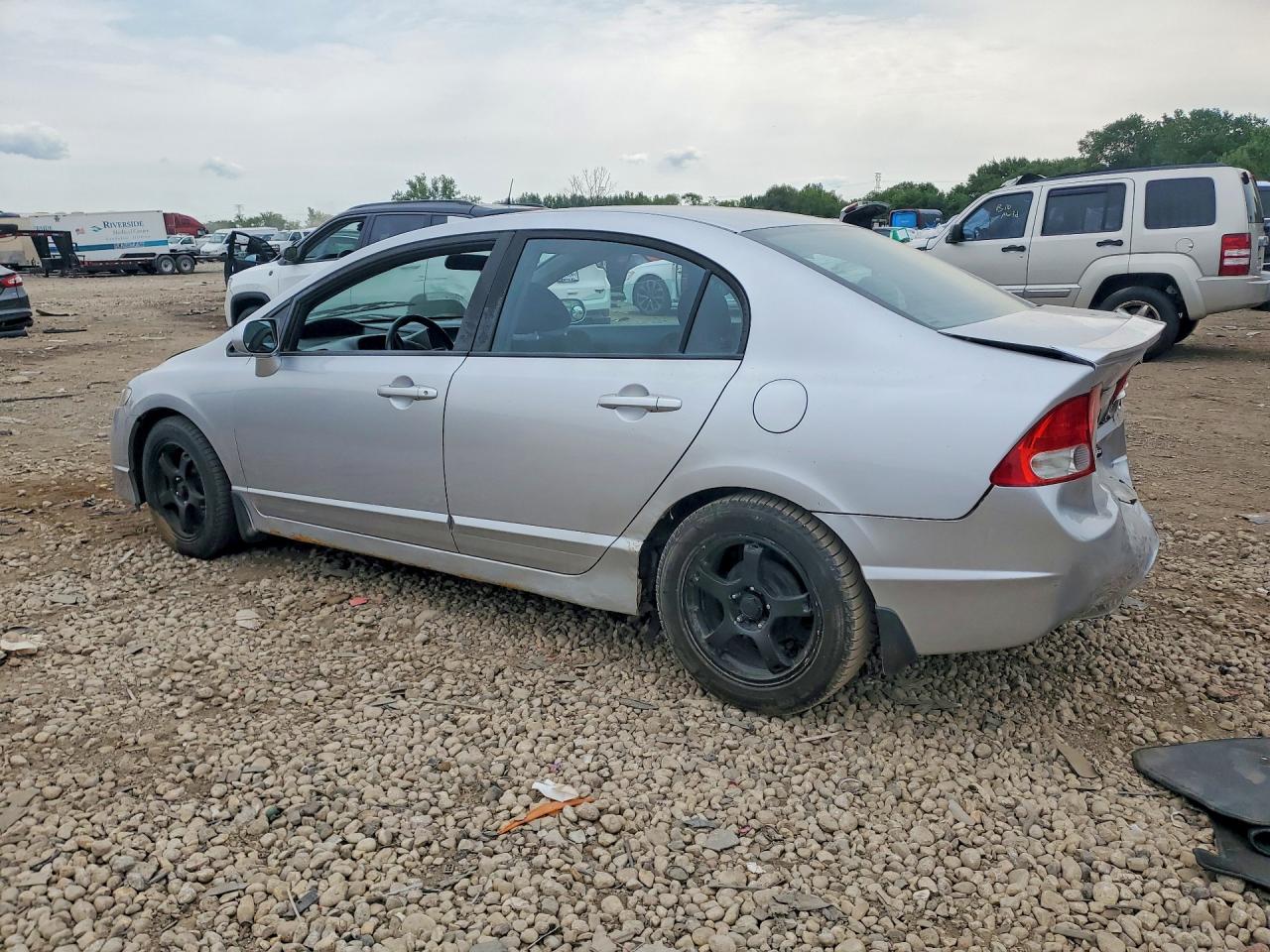 2010 Honda Civic Lx-s Silver vin: 19XFA1F6XAE082336