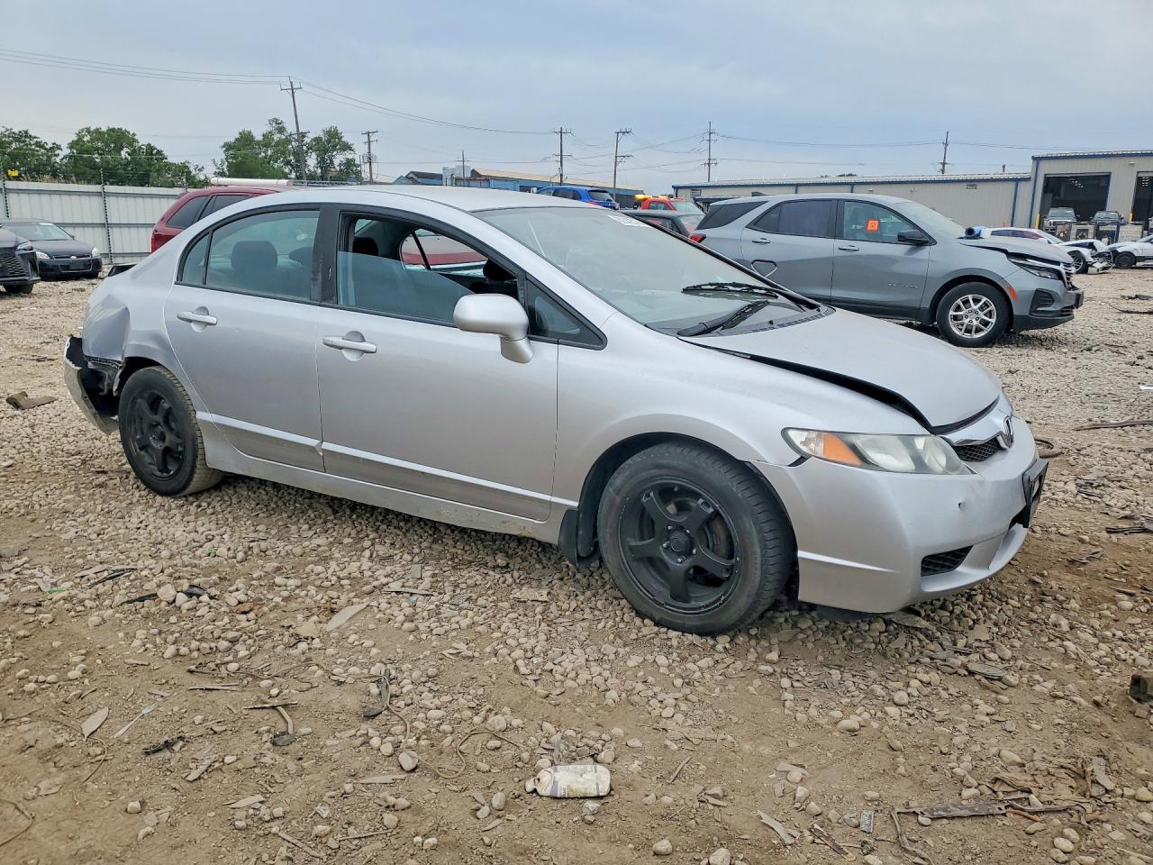 2010 Honda Civic Lx-s Silver vin: 19XFA1F6XAE082336