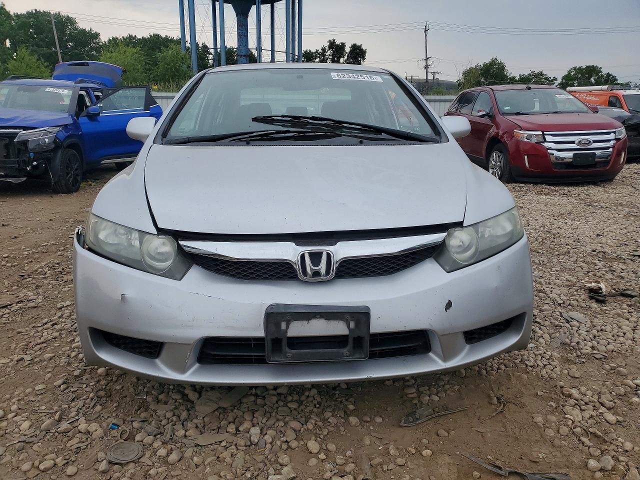2010 Honda Civic Lx-s Silver vin: 19XFA1F6XAE082336