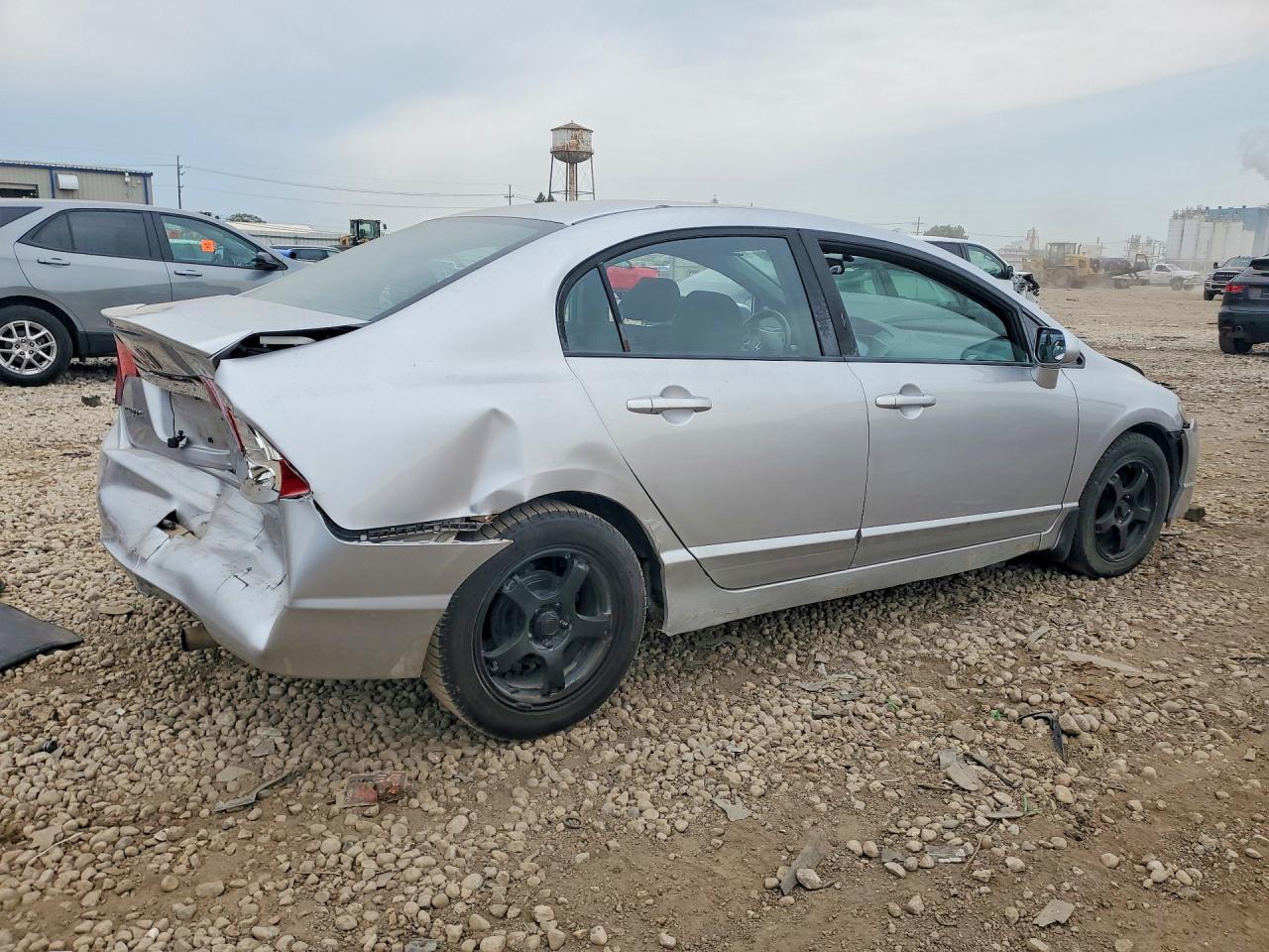 2010 Honda Civic Lx-s Silver vin: 19XFA1F6XAE082336