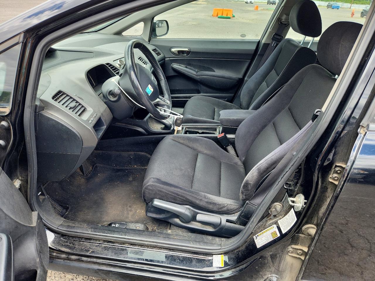2011 Honda Civic Lx-s Black vin: 19XFA1F6XBE044767