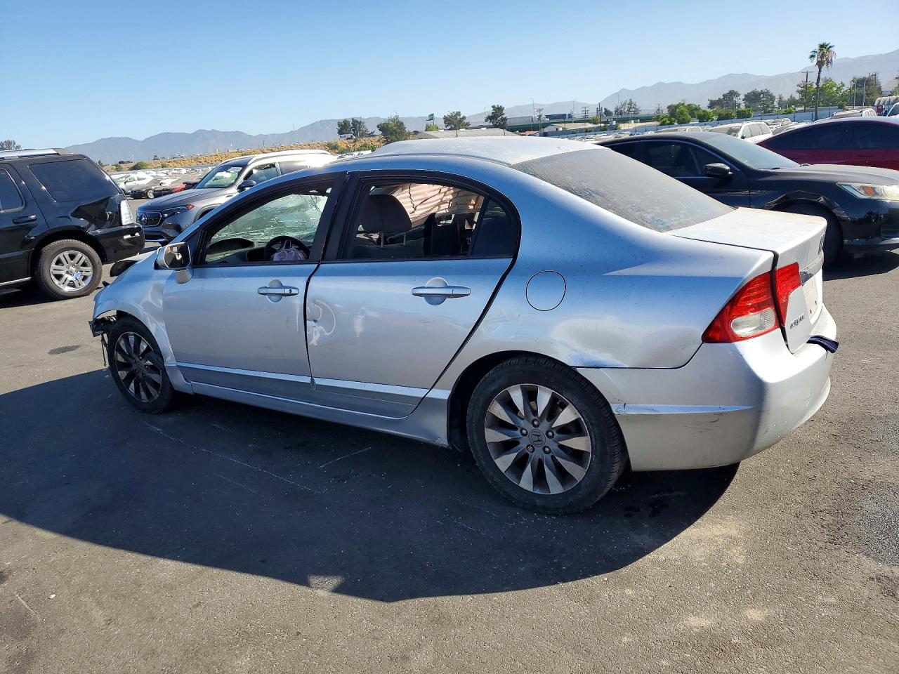 2010 Honda Civic Ex Silver vin: 19XFA1F80AE011891