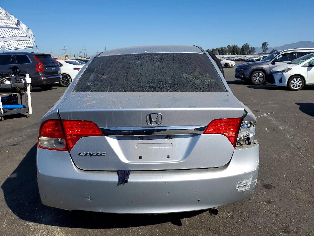 2010 Honda Civic Ex Silver vin: 19XFA1F80AE011891