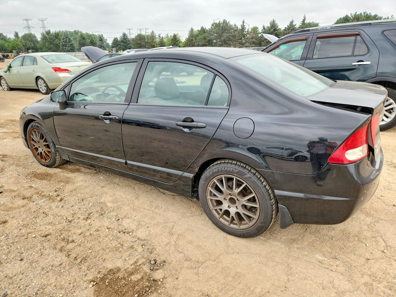 2010 Honda Civic Ex Black vin: 19XFA1F80AE012698