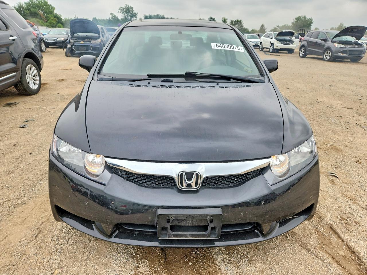 2010 Honda Civic Ex Black vin: 19XFA1F80AE012698