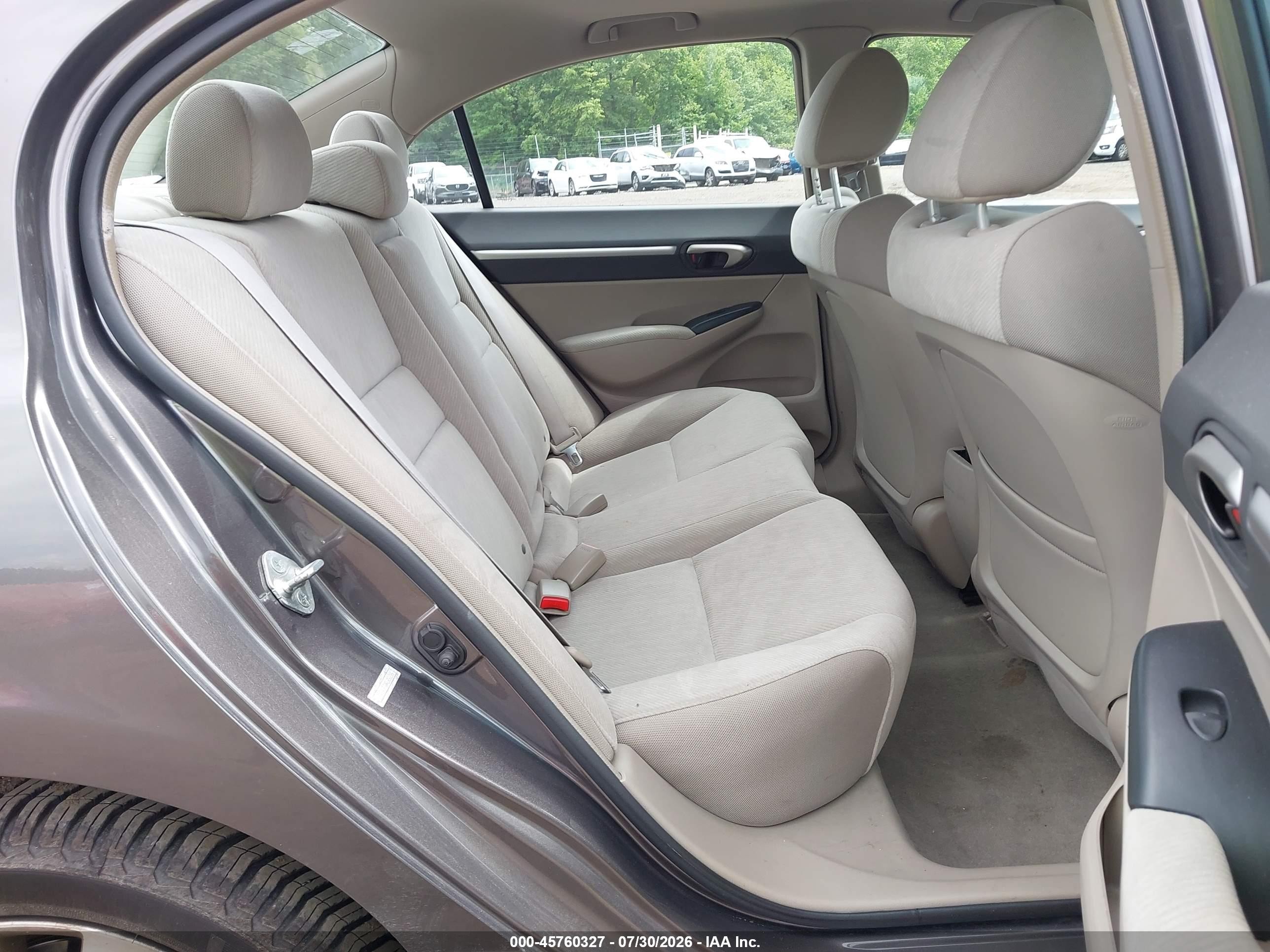 2010 Honda Civic Ex Gray vin: 19XFA1F80AE056216