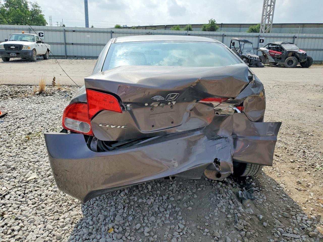 2010 Honda Civic Ex Gray vin: 19XFA1F80AE082802