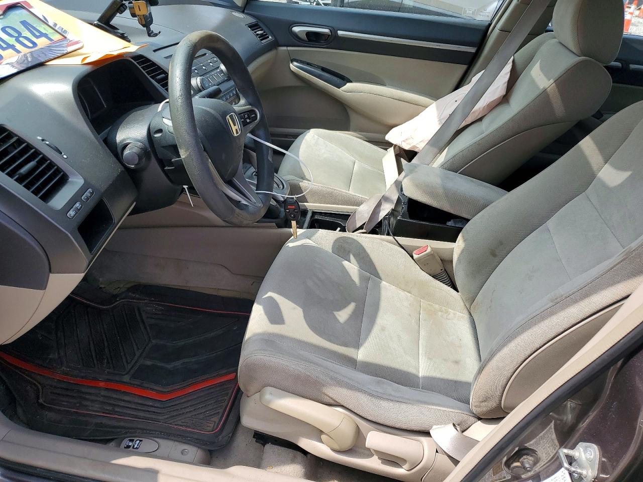 2010 Honda Civic Ex Gray vin: 19XFA1F80AE082802