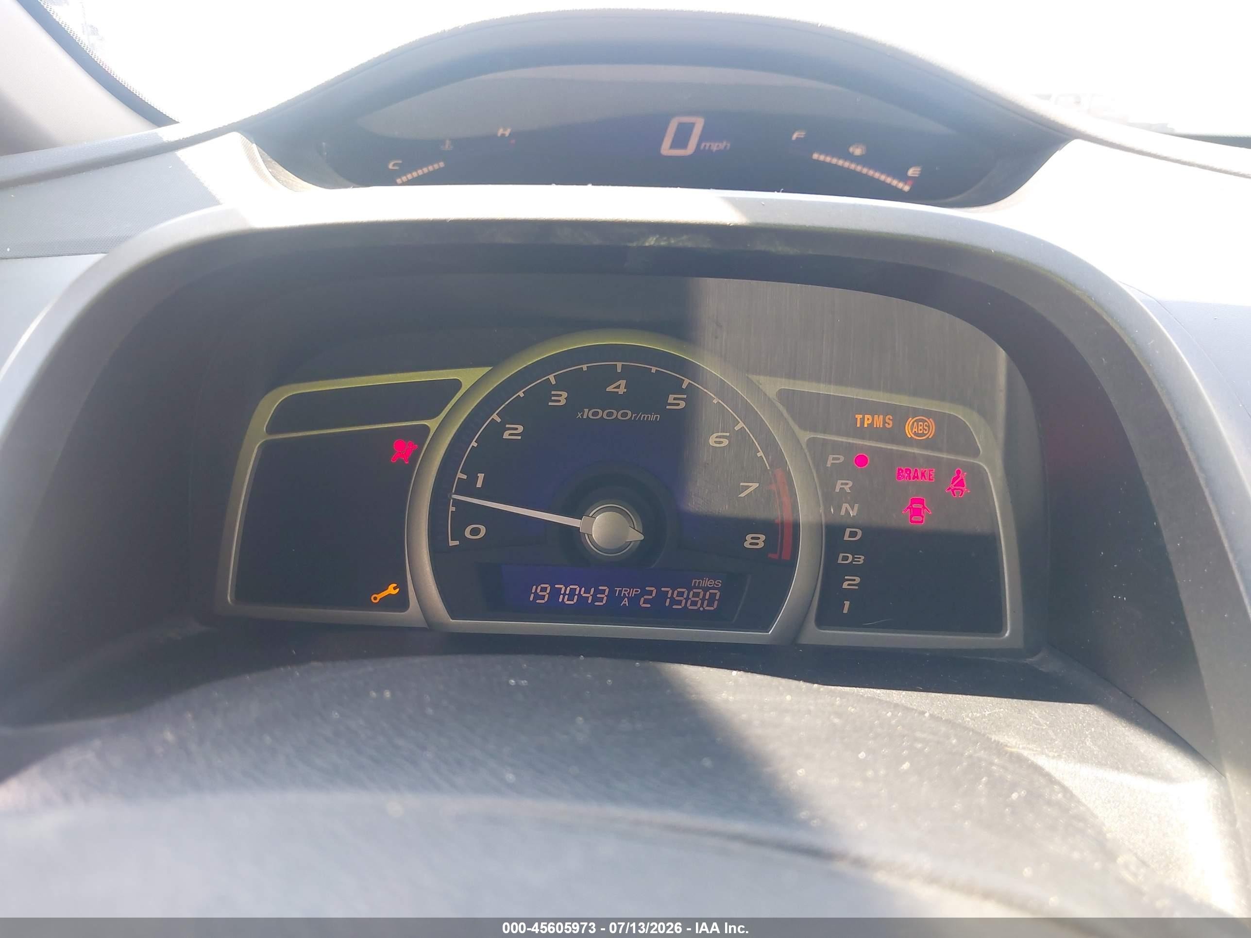 2011 Honda Civic Ex Blue vin: 19XFA1F80BE000231