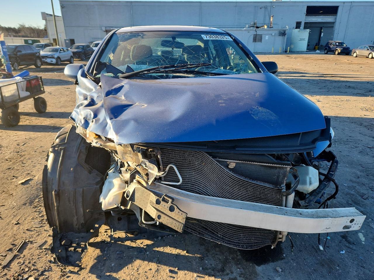 2011 Honda Civic Ex Blue vin: 19XFA1F80BE002982