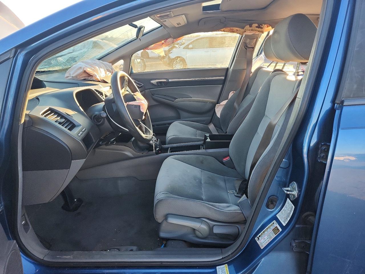 2011 Honda Civic Ex Blue vin: 19XFA1F80BE002982