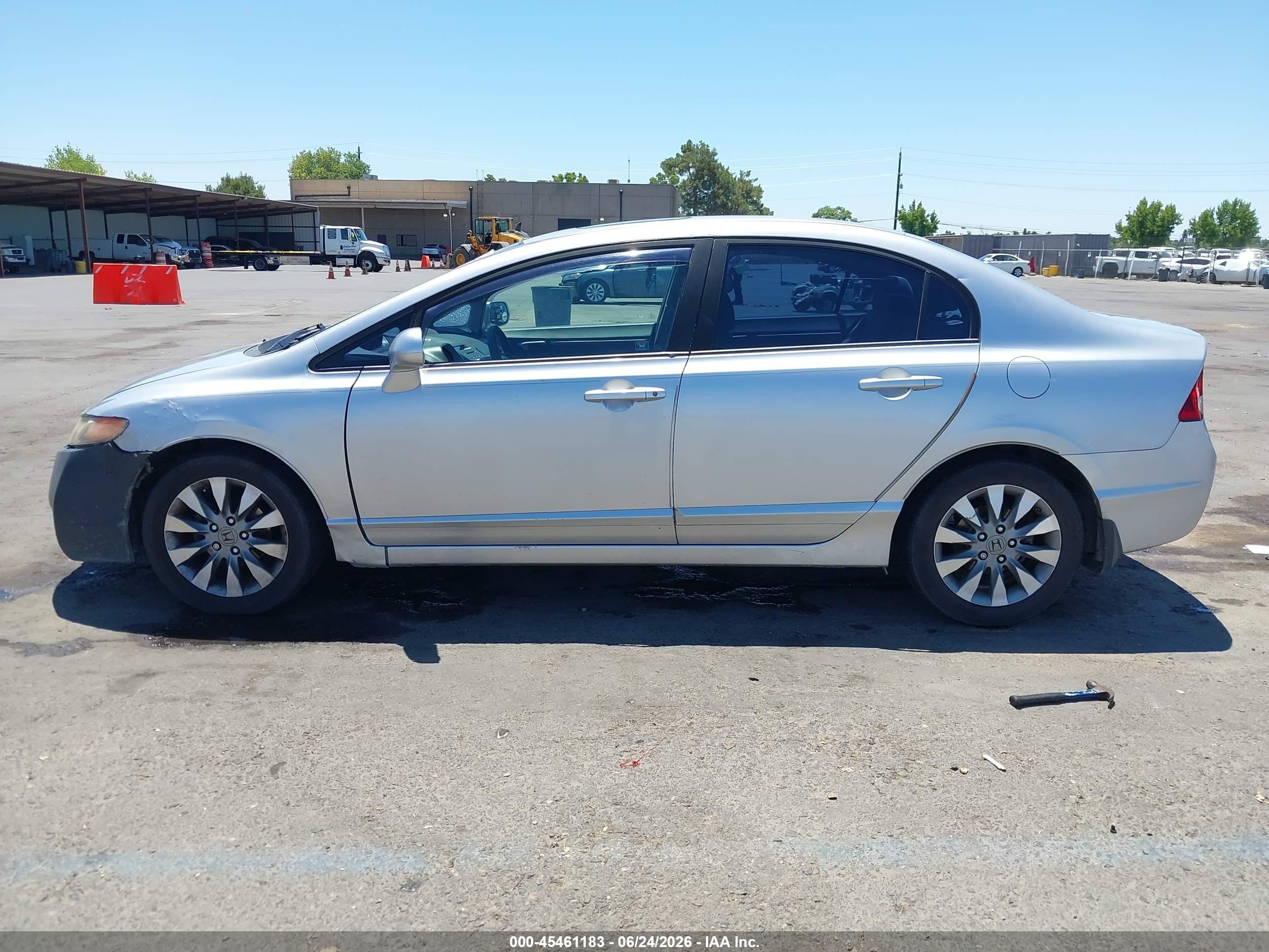 2011 Honda Civic Ex Silver vin: 19XFA1F80BE011231