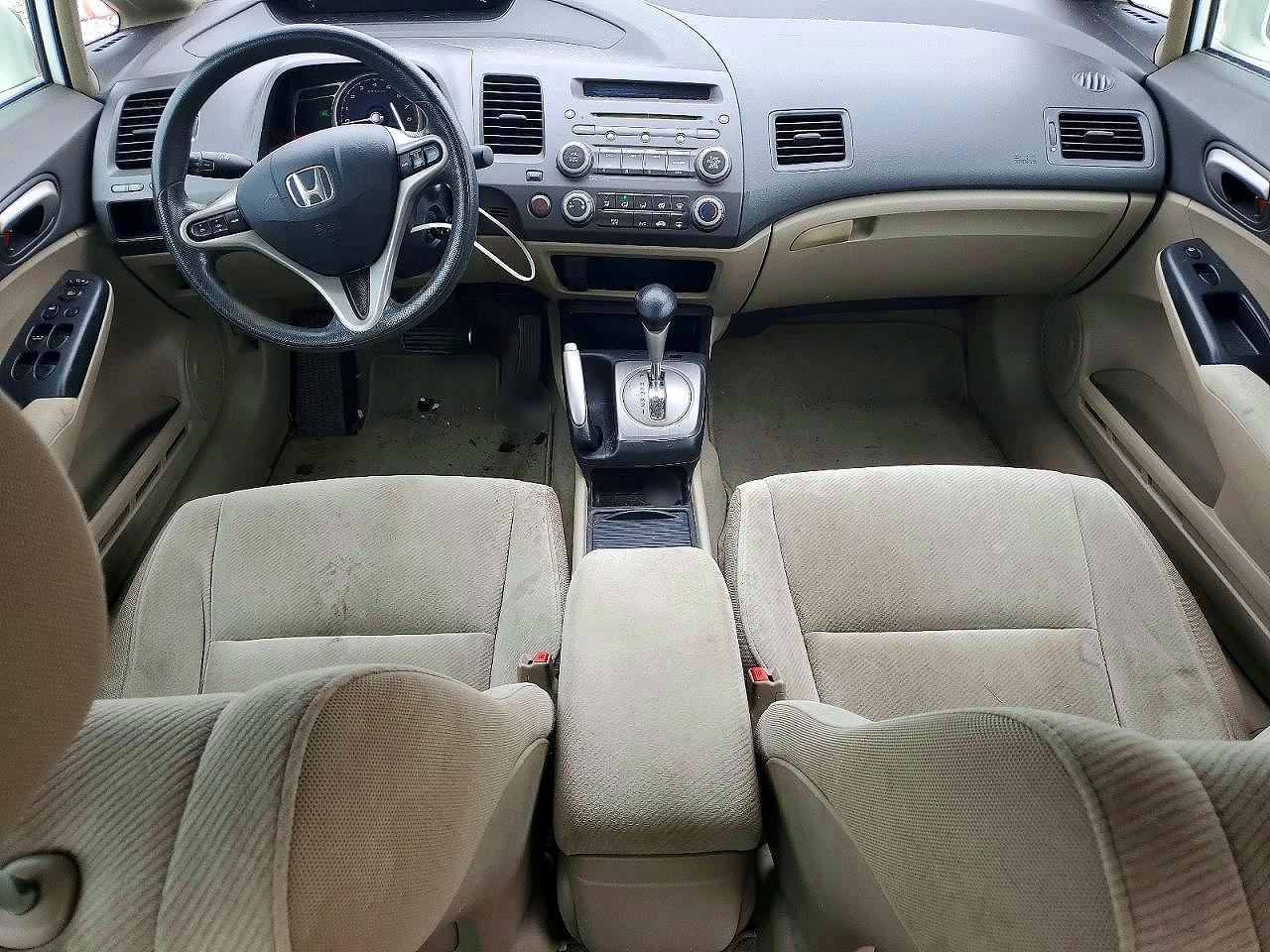2011 Honda Civic Ex White vin: 19XFA1F80BE023301