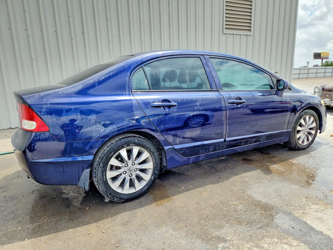 2010 Honda Civic Ex Blue vin: 19XFA1F81AE058329