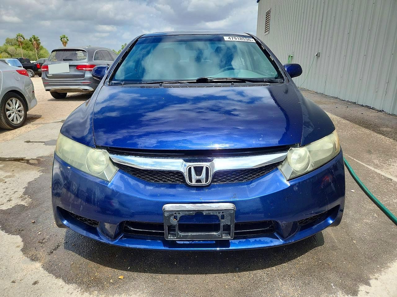 2010 Honda Civic Ex Blue vin: 19XFA1F81AE058329