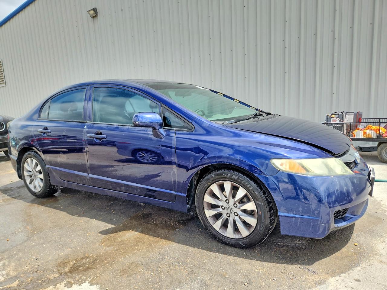 2010 Honda Civic Ex Blue vin: 19XFA1F81AE058329