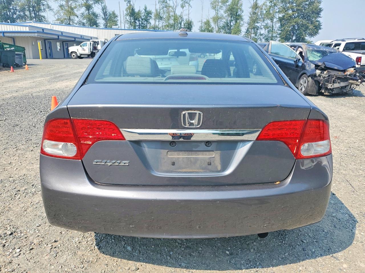 2010 Honda Civic Ex Gray vin: 19XFA1F82AE022634