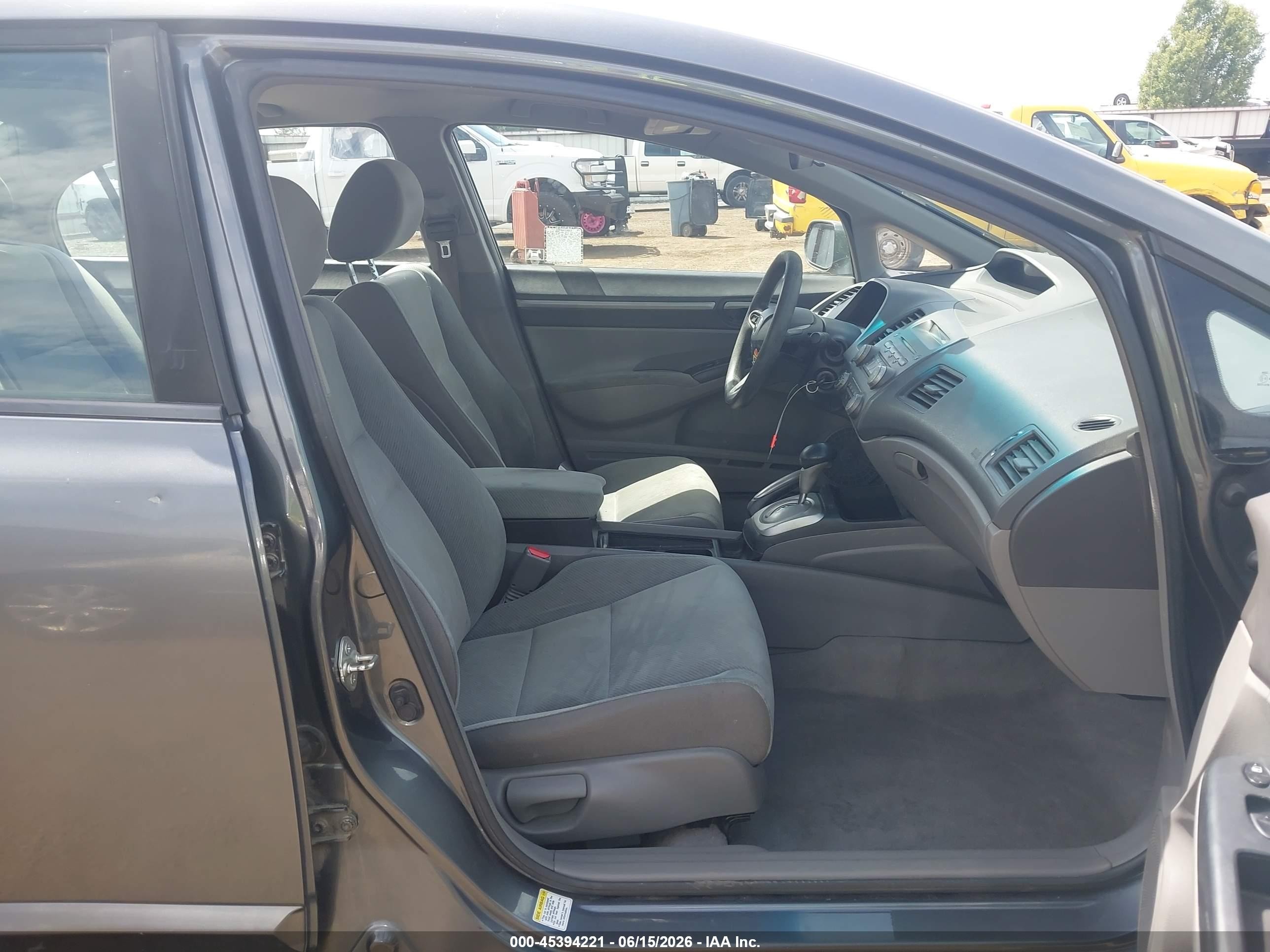 2010 Honda Civic Ex Gray vin: 19XFA1F82AE024948
