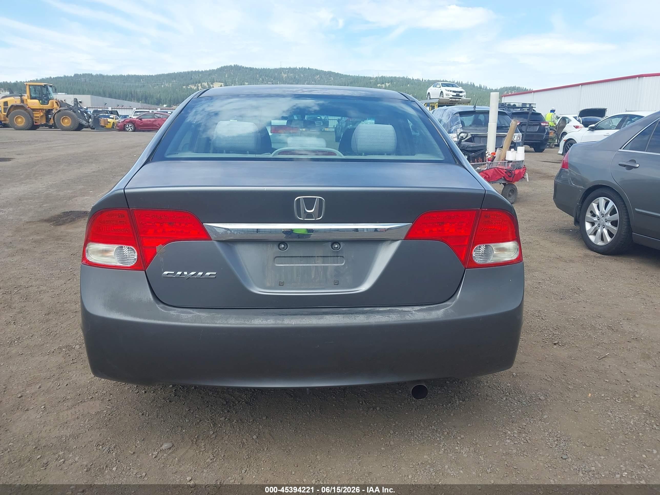 2010 Honda Civic Ex Gray vin: 19XFA1F82AE024948