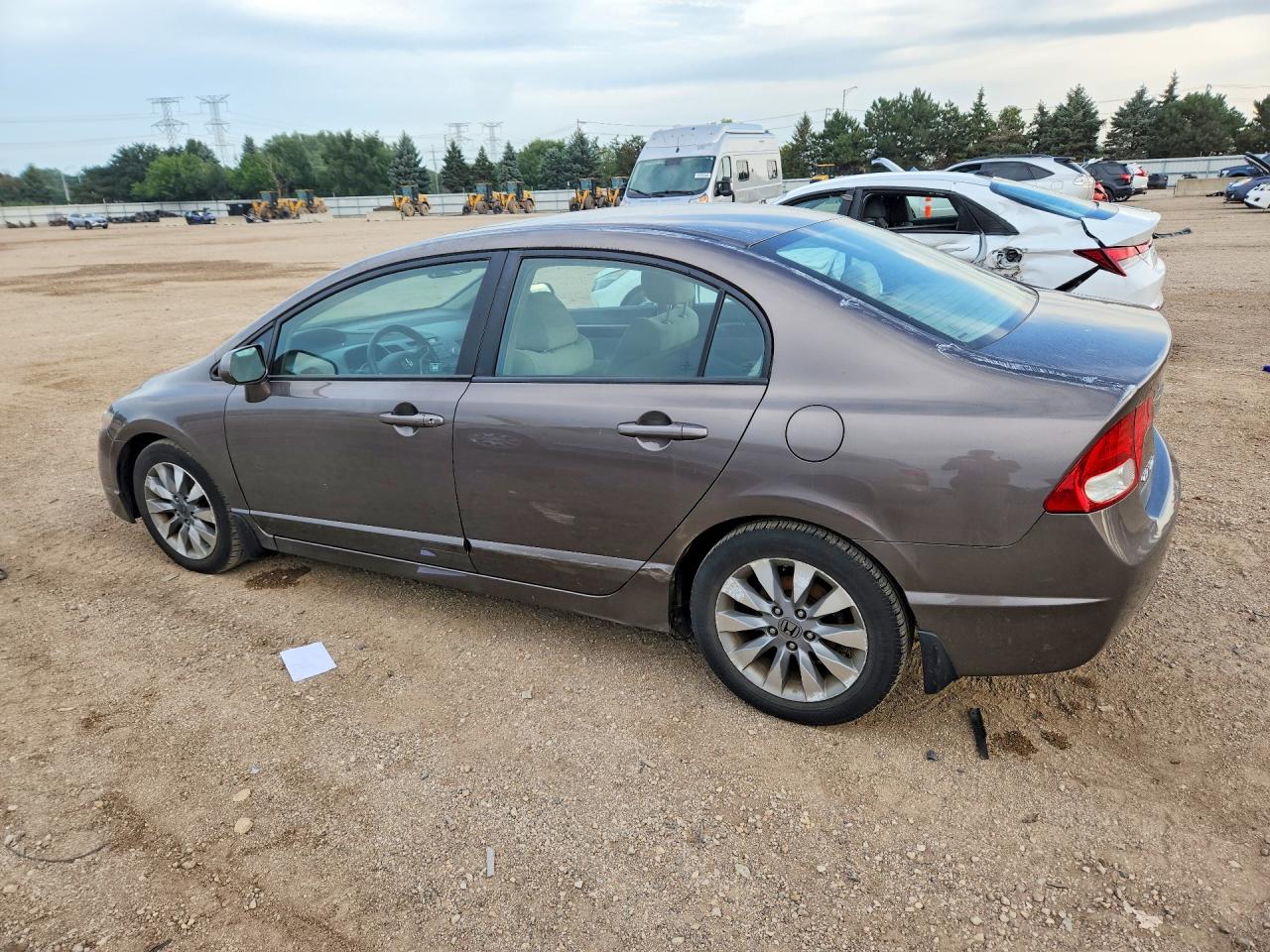 2010 Honda Civic Ex Tan vin: 19XFA1F82AE027753