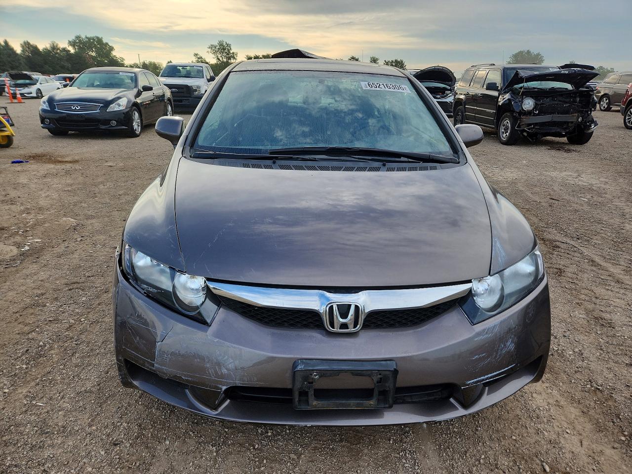 2010 Honda Civic Ex Tan vin: 19XFA1F82AE027753