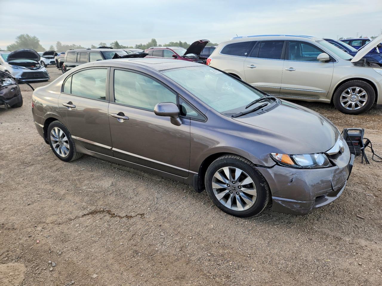 2010 Honda Civic Ex Tan vin: 19XFA1F82AE027753