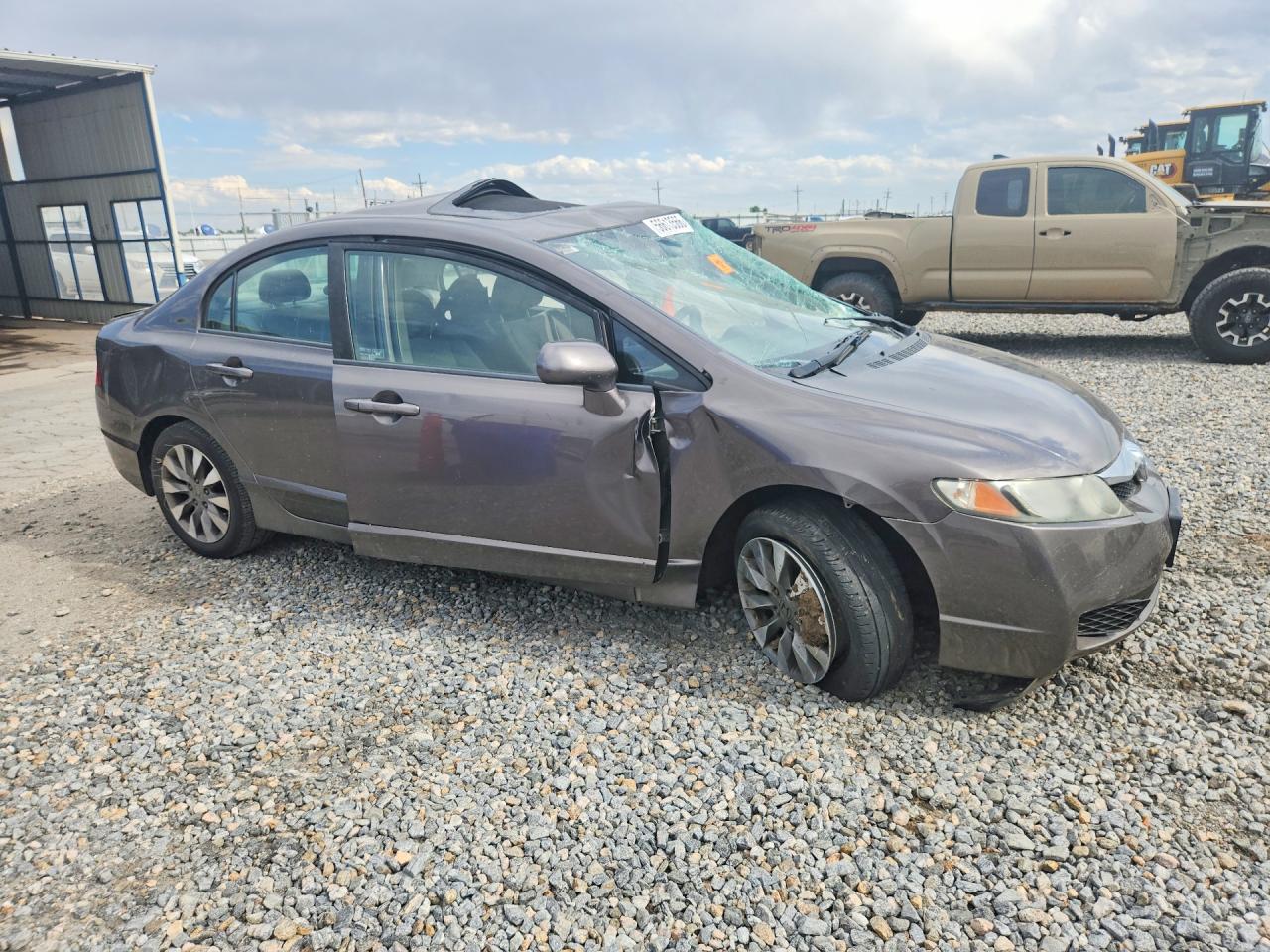 2010 Honda Civic Ex Серый vin: 19XFA1F82AE035044
