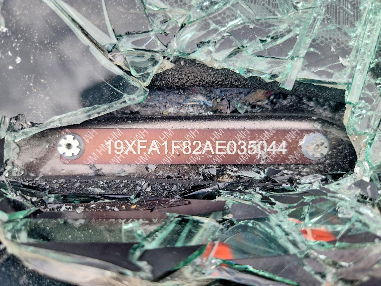 2010 Honda Civic Ex Серый vin: 19XFA1F82AE035044