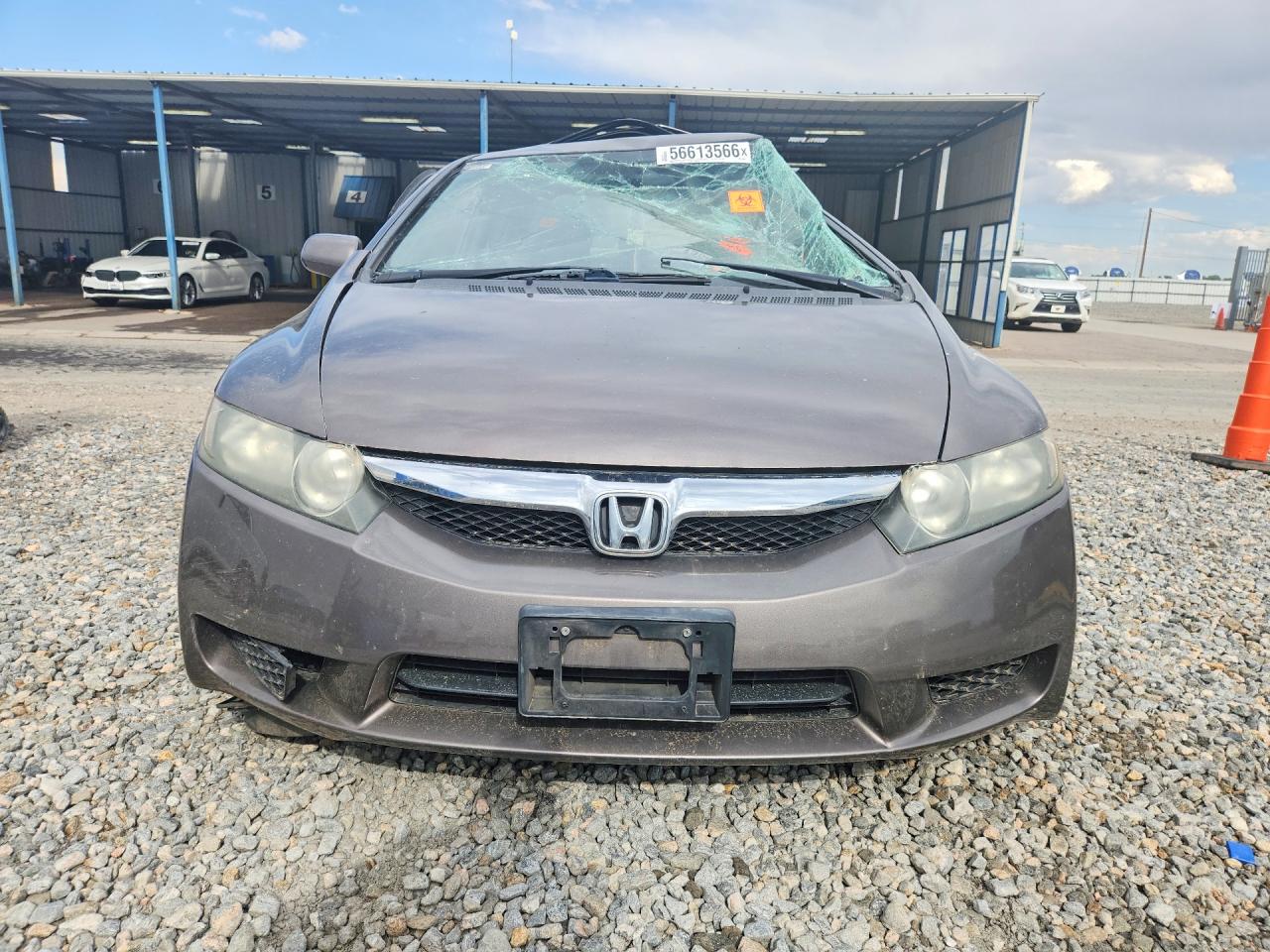 2010 Honda Civic Ex Серый vin: 19XFA1F82AE035044