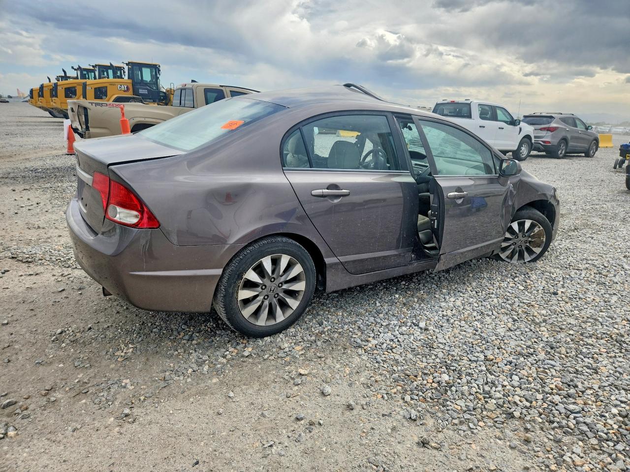 2010 Honda Civic Ex Серый vin: 19XFA1F82AE035044
