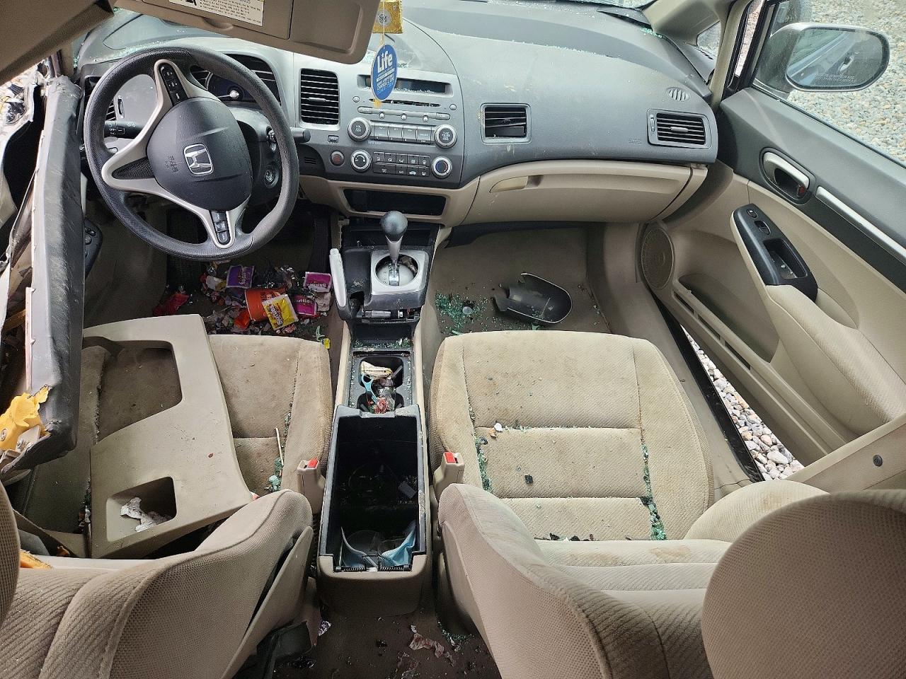 2010 Honda Civic Ex Серый vin: 19XFA1F82AE035044