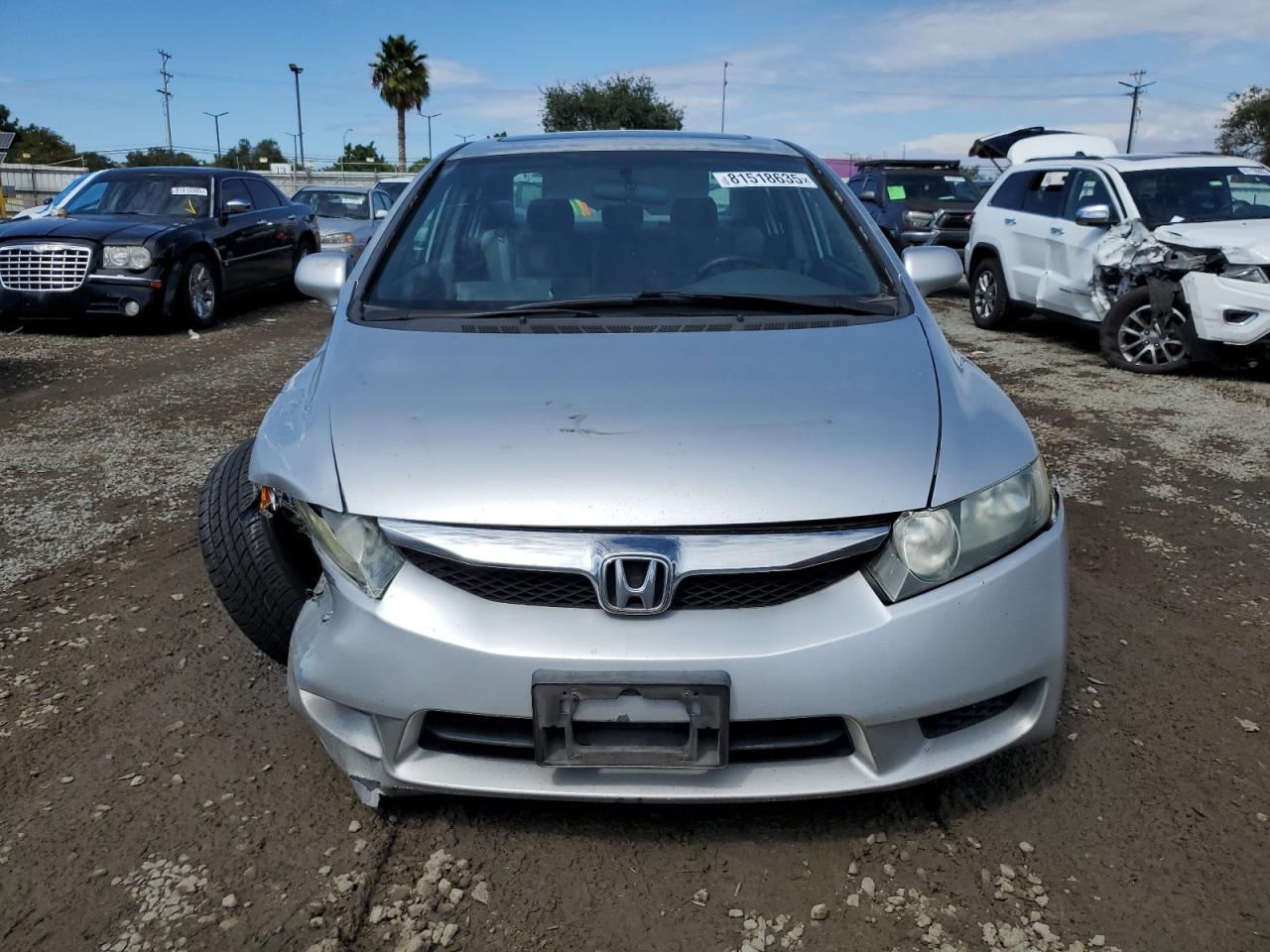 2010 Honda Civic Ex Silver vin: 19XFA1F82AE035674