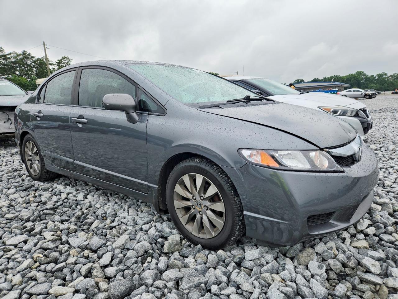 2010 Honda Civic Ex Серый vin: 19XFA1F82AE058727