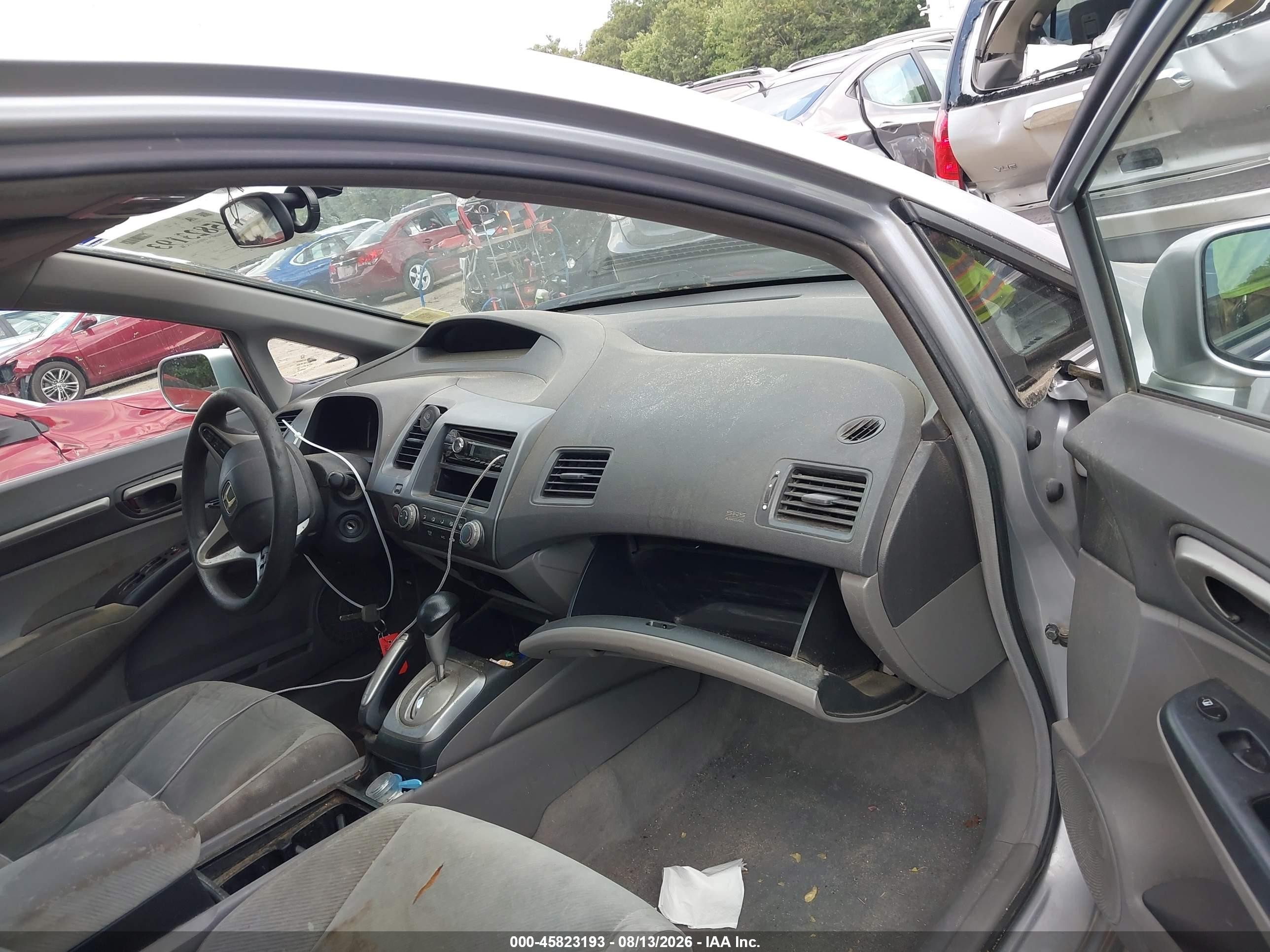 2010 Honda Civic Ex Silver vin: 19XFA1F82AE087192