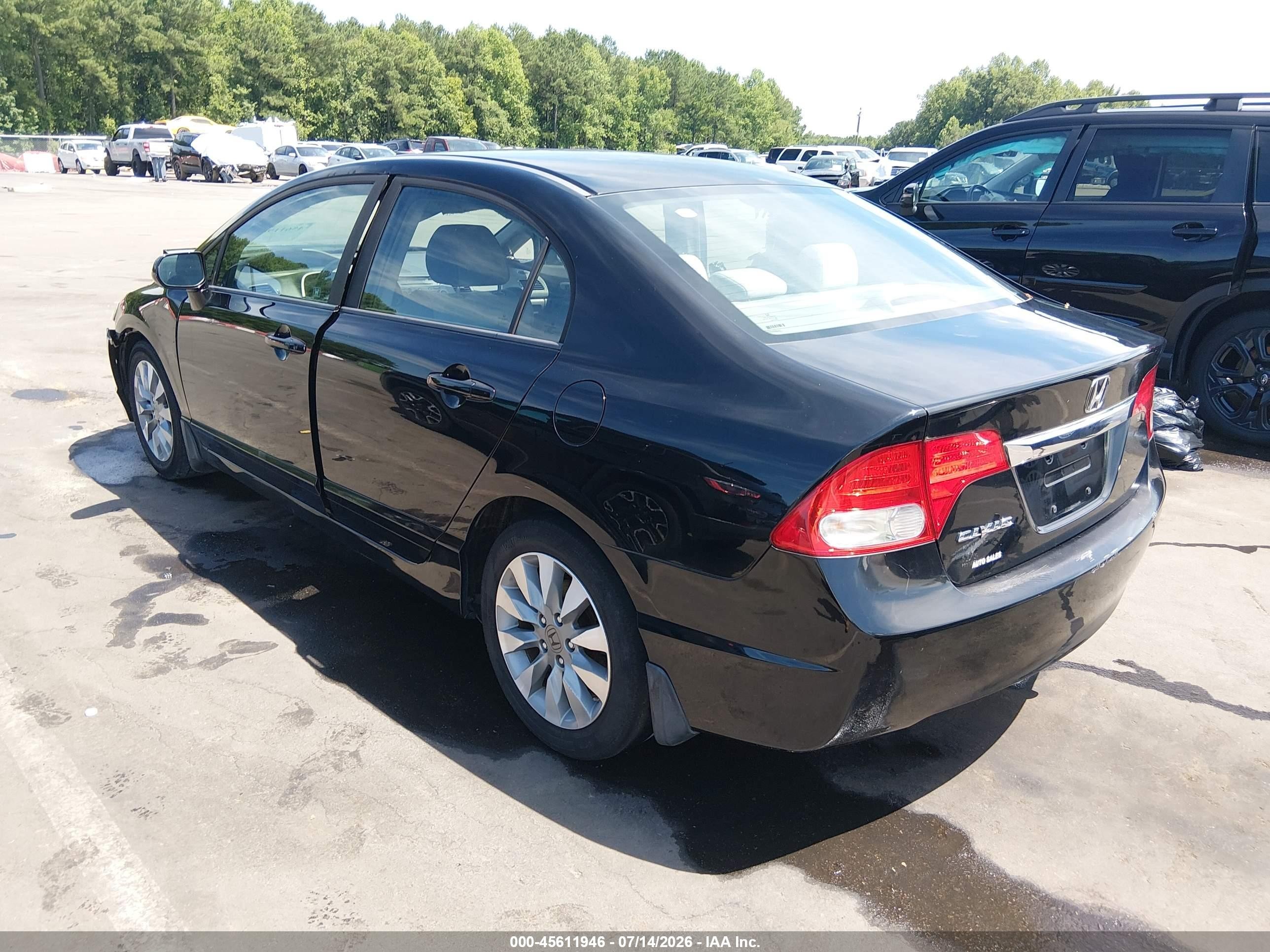 2010 Honda Civic Ex Black vin: 19XFA1F83AE011867