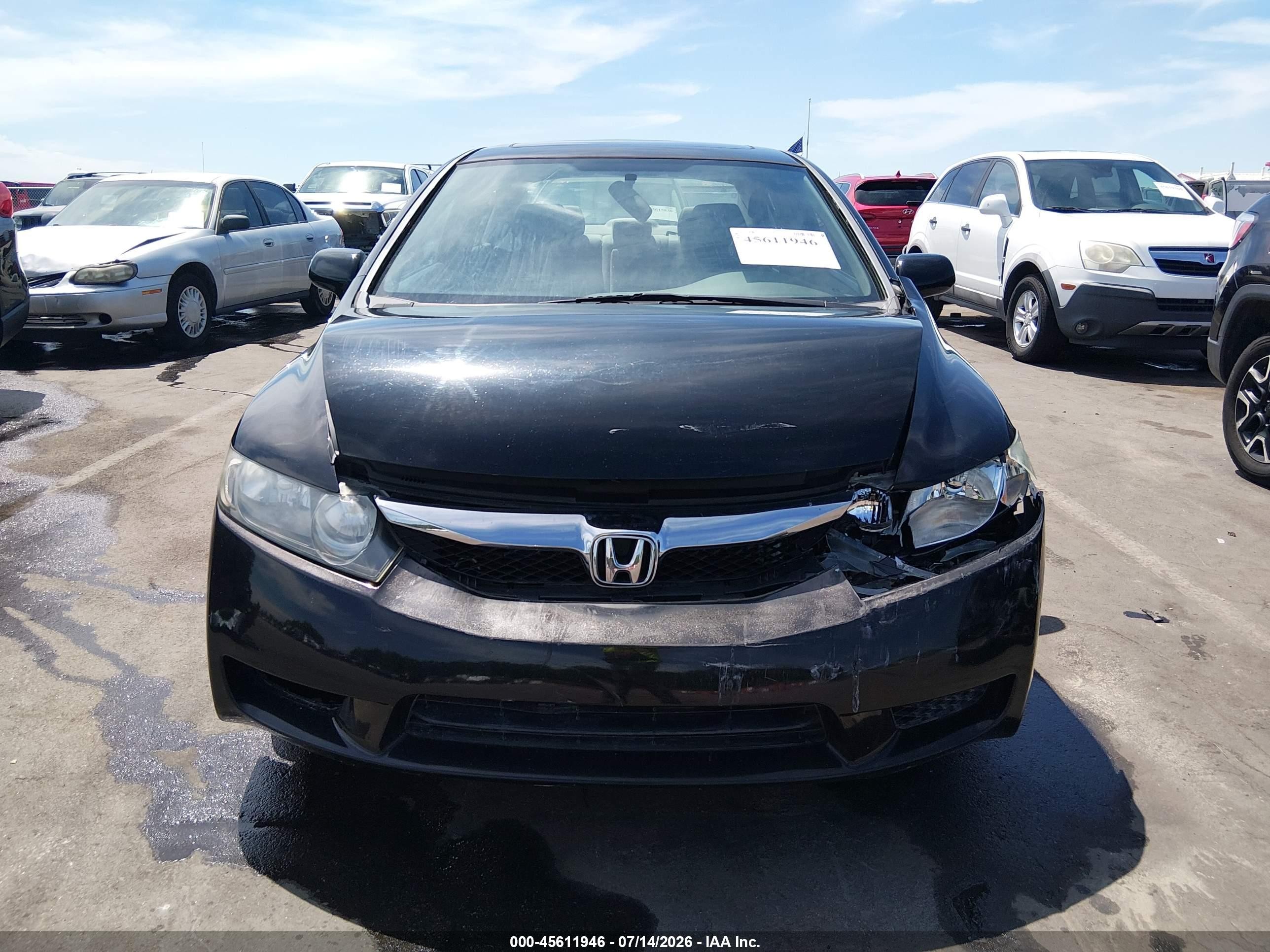 2010 Honda Civic Ex Black vin: 19XFA1F83AE011867