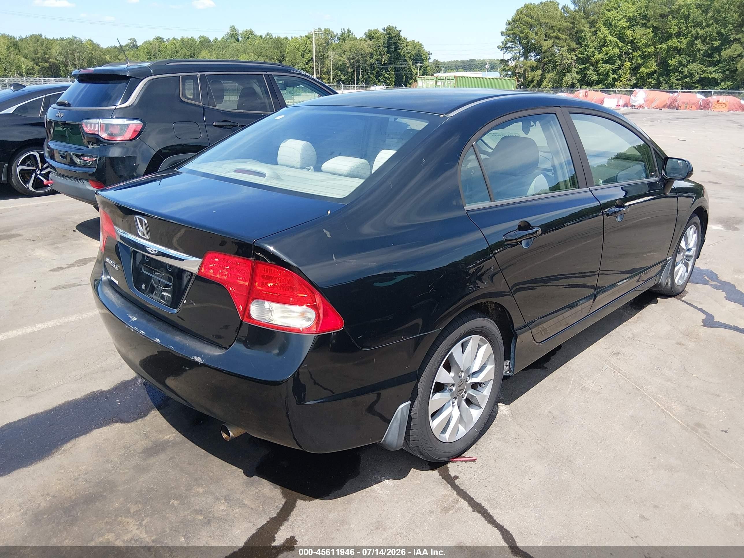 2010 Honda Civic Ex Black vin: 19XFA1F83AE011867
