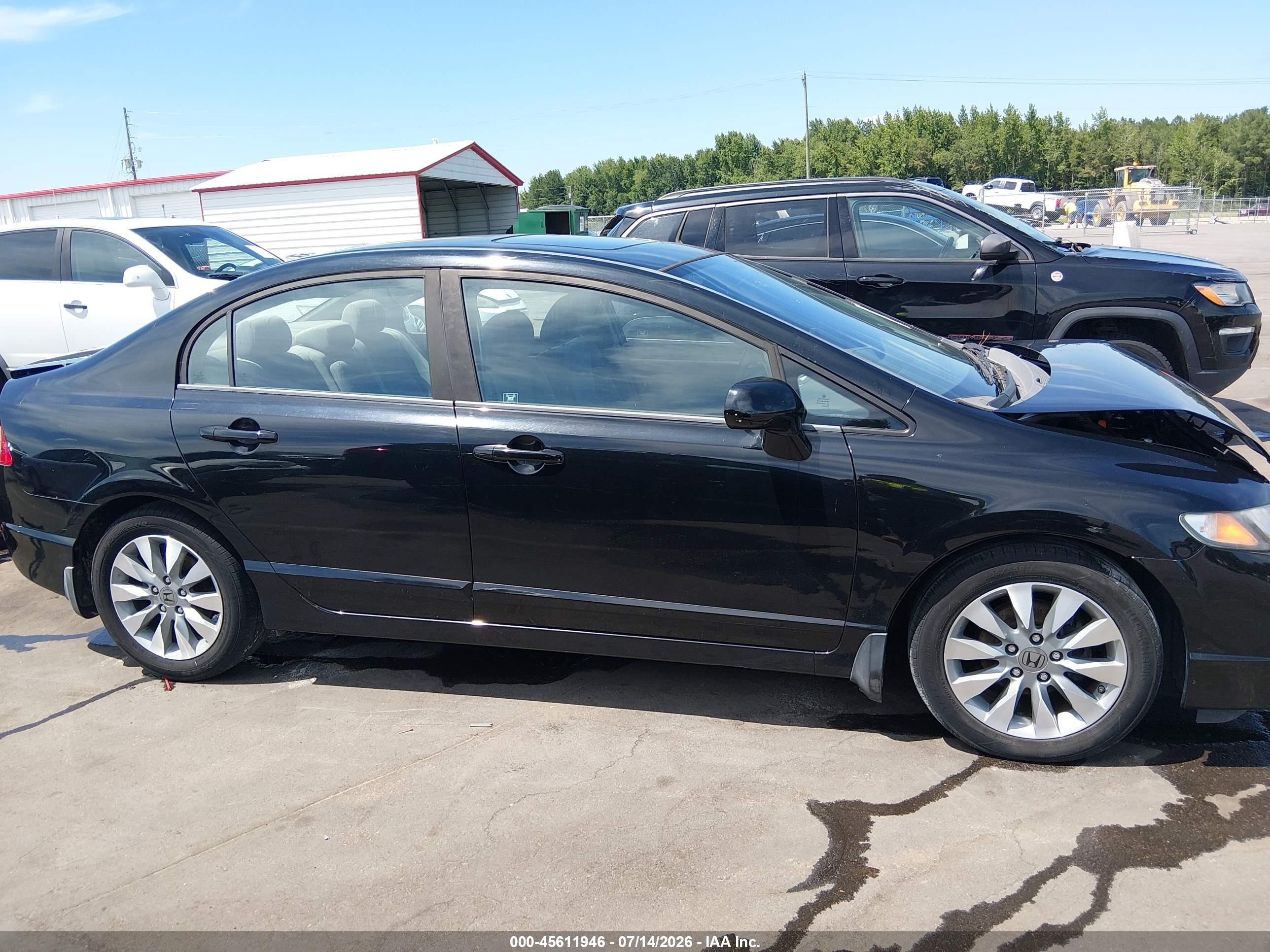 2010 Honda Civic Ex Black vin: 19XFA1F83AE011867