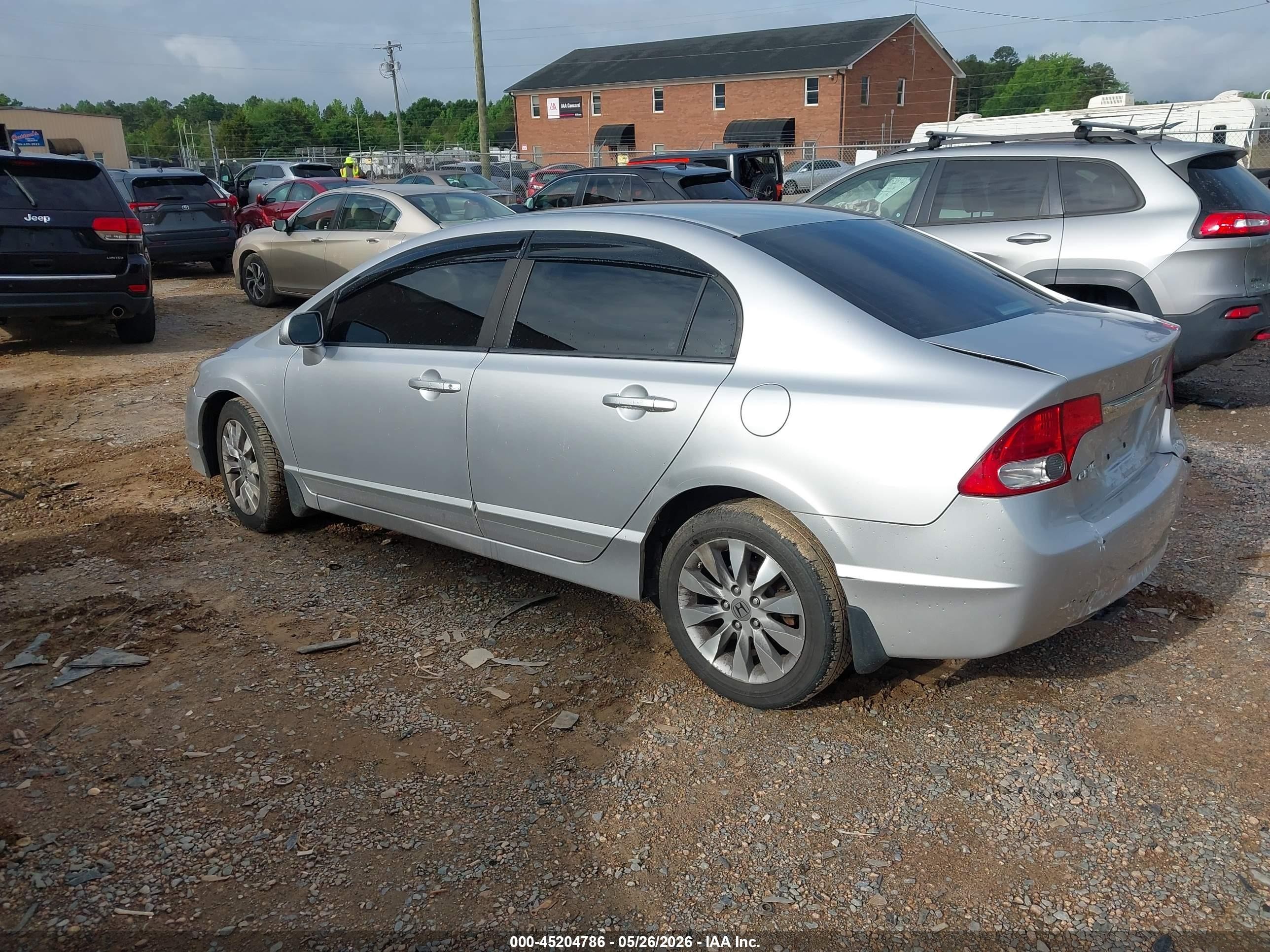 2010 Honda Civic Ex Серебряный vin: 19XFA1F84AE005446