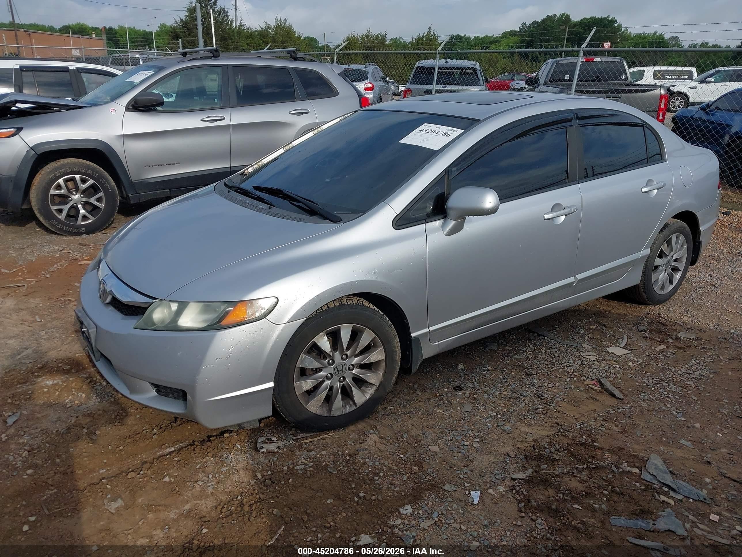 2010 Honda Civic Ex Серебряный vin: 19XFA1F84AE005446