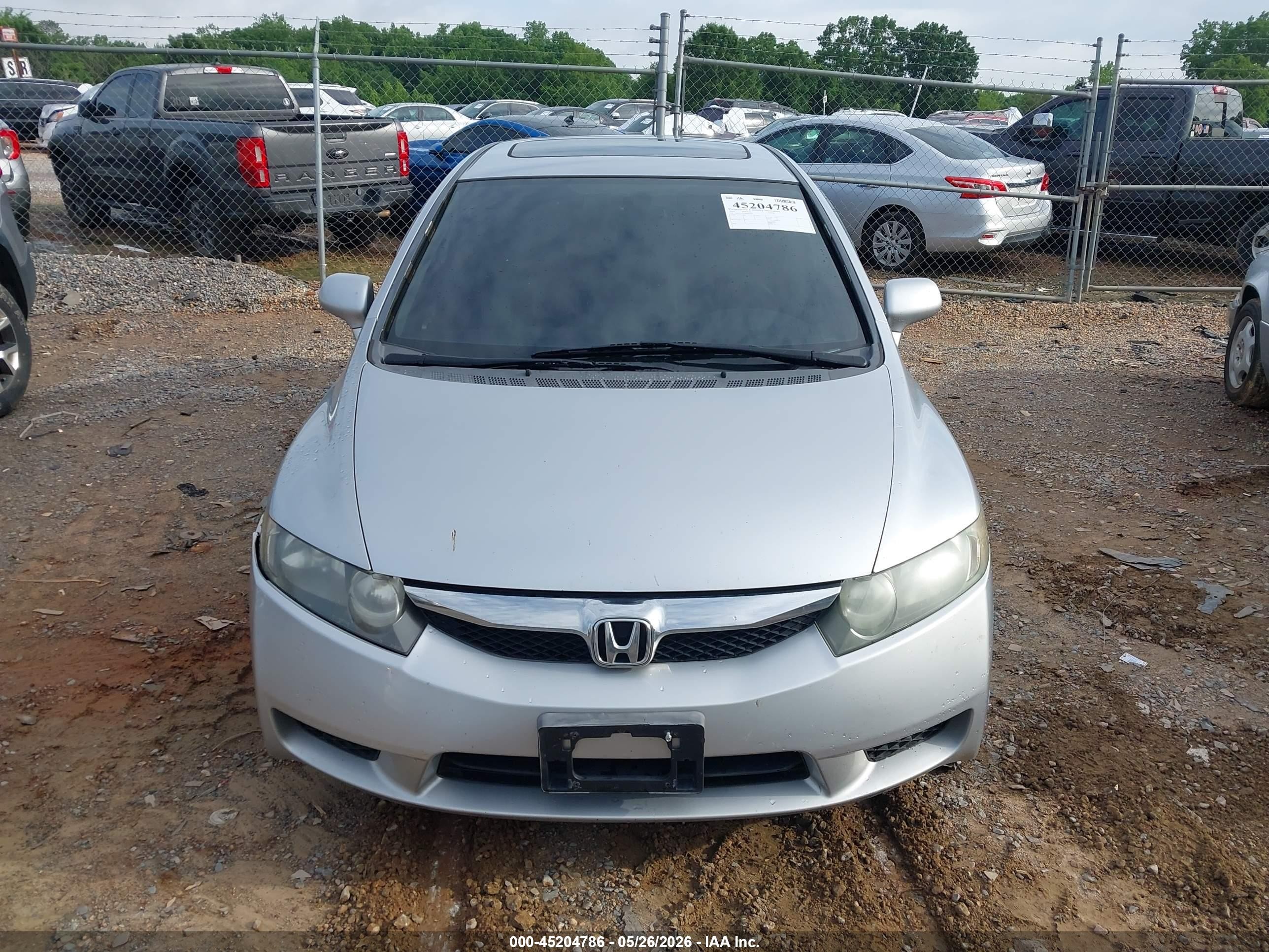 2010 Honda Civic Ex Серебряный vin: 19XFA1F84AE005446