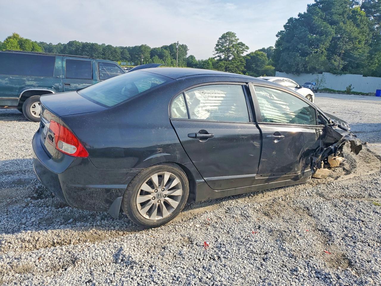 2010 Honda Civic Ex Black vin: 19XFA1F84AE023896