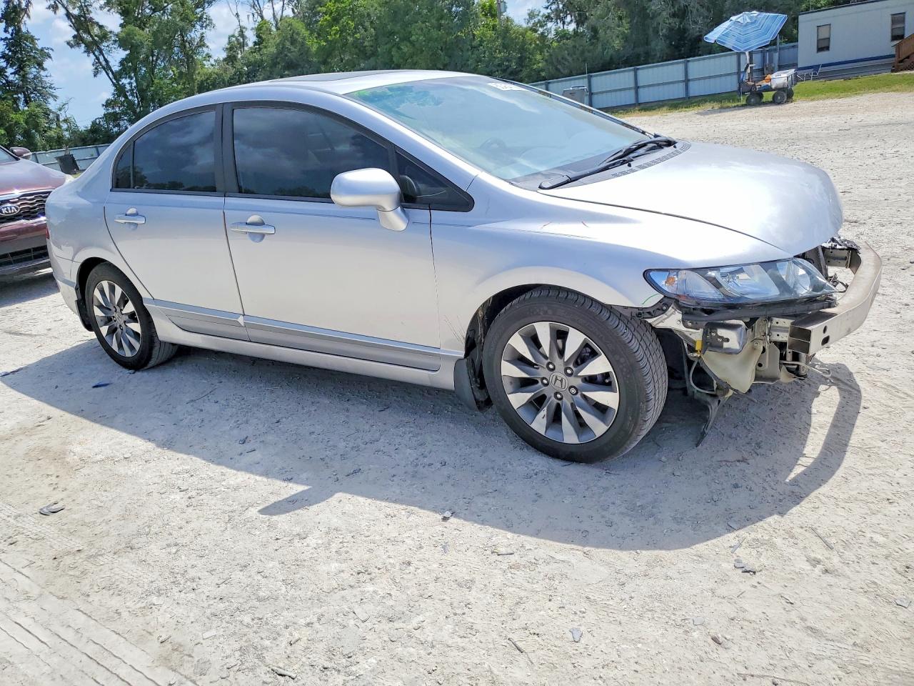 2010 Honda Civic Ex Серебряный vin: 19XFA1F84AE026751