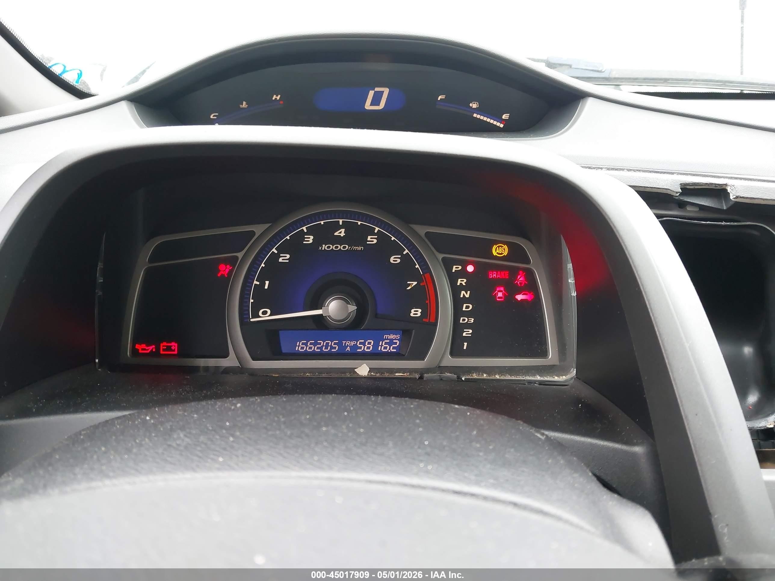 2010 Honda Civic Ex Blue vin: 19XFA1F84AE034655