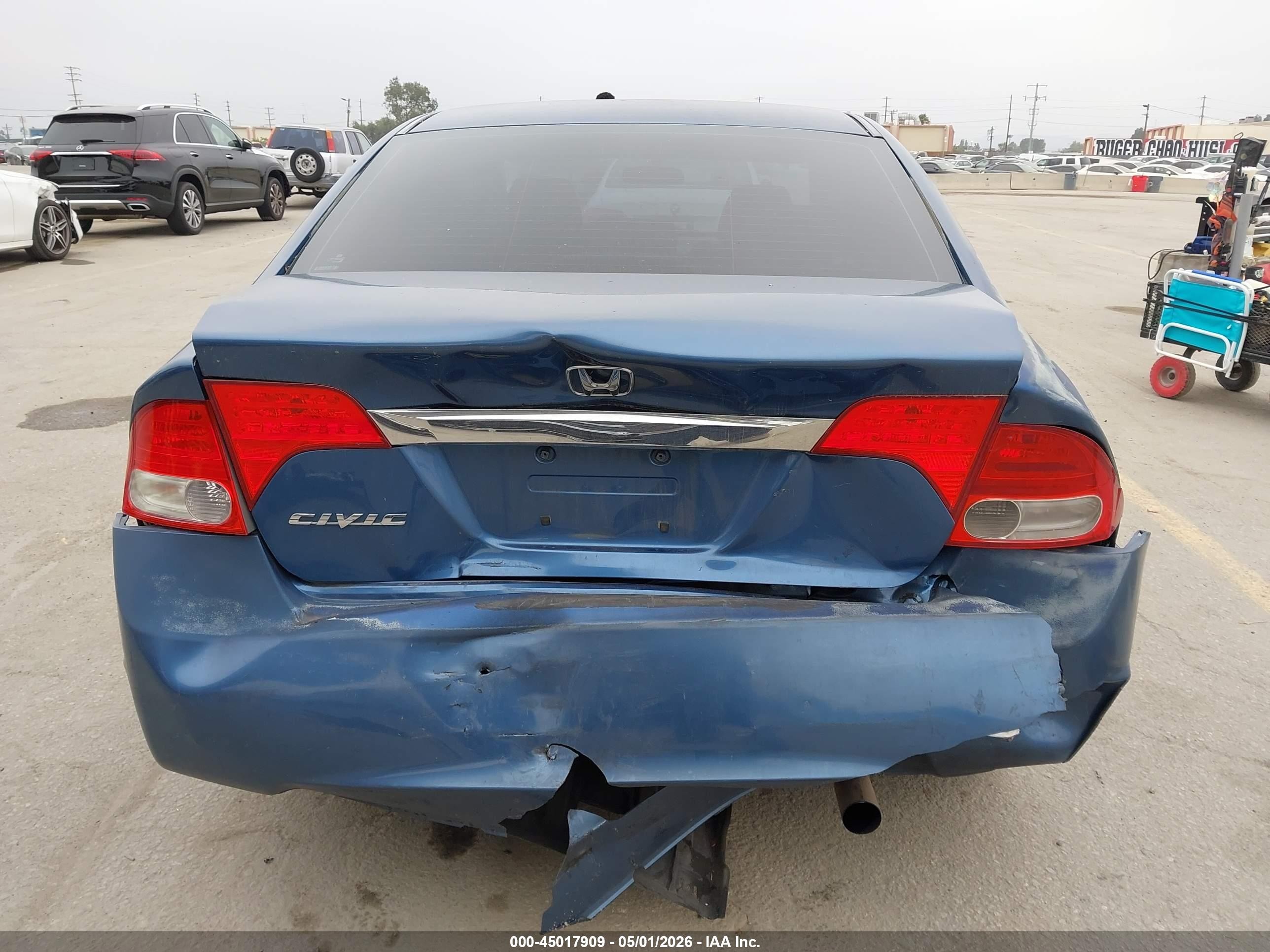 2010 Honda Civic Ex Blue vin: 19XFA1F84AE034655