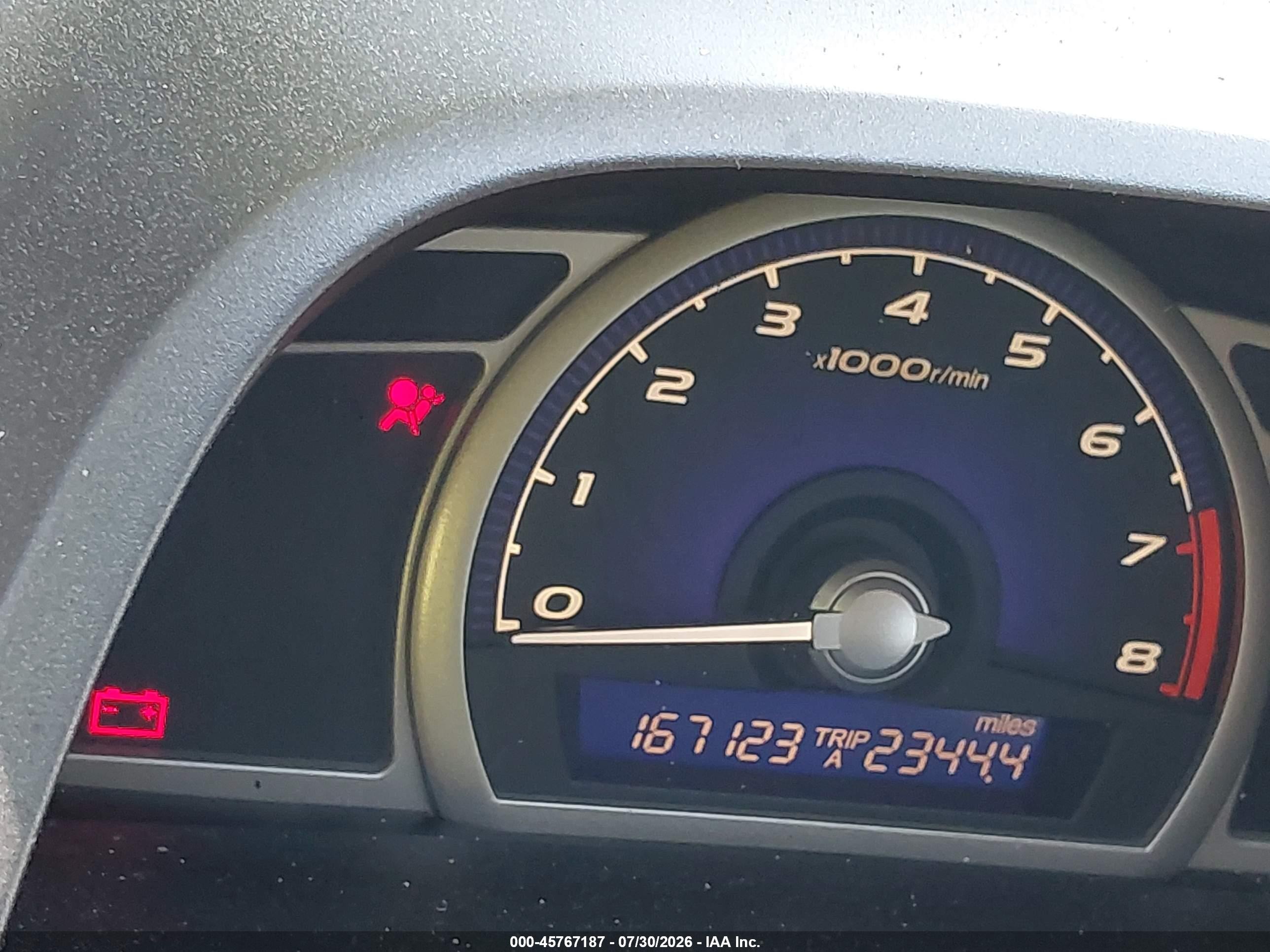 2010 Honda Civic Ex Blue vin: 19XFA1F84AE040648