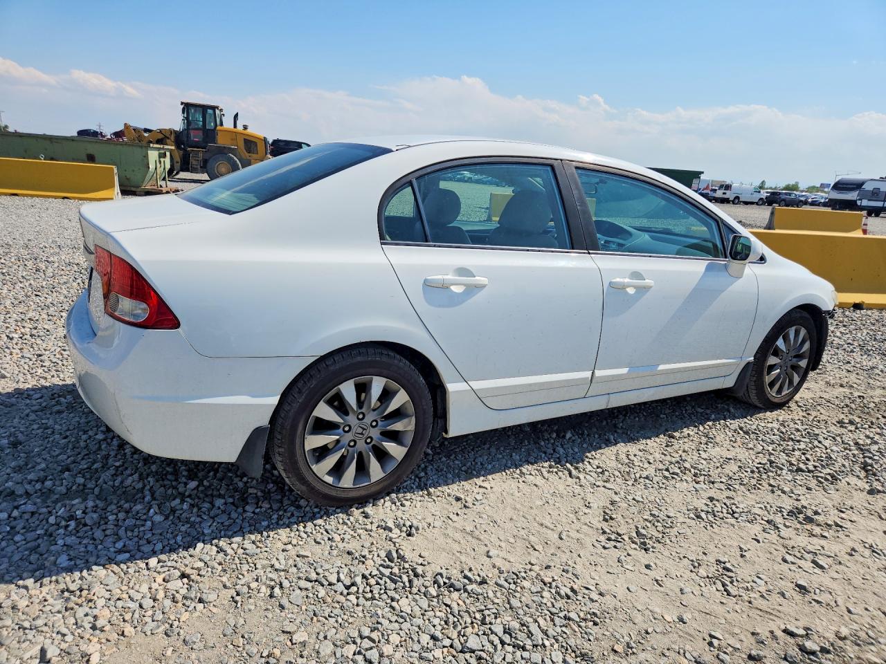 2010 Honda Civic Ex White vin: 19XFA1F84AE050970