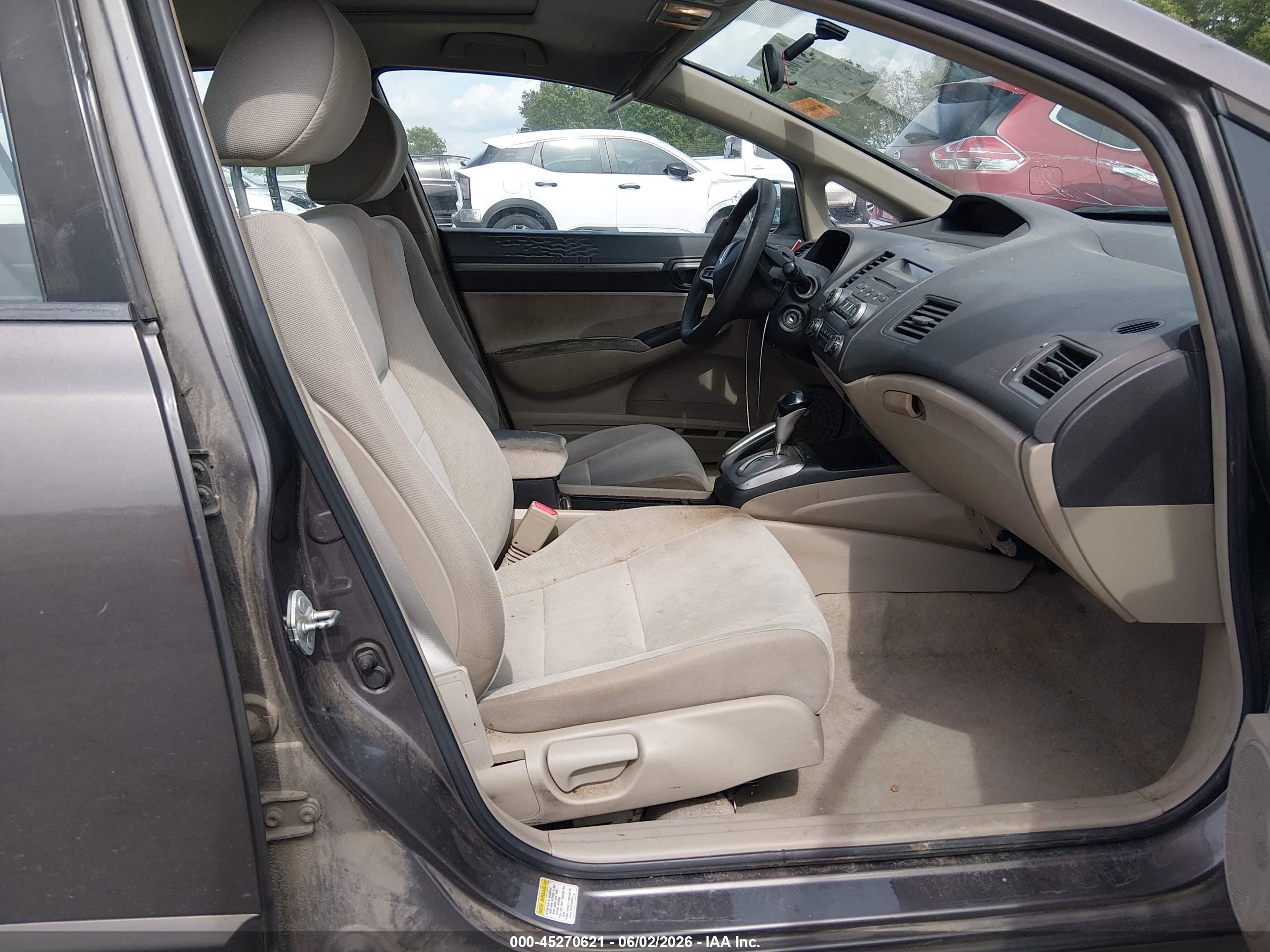 2010 Honda Civic Ex Коричневый vin: 19XFA1F84AE058423