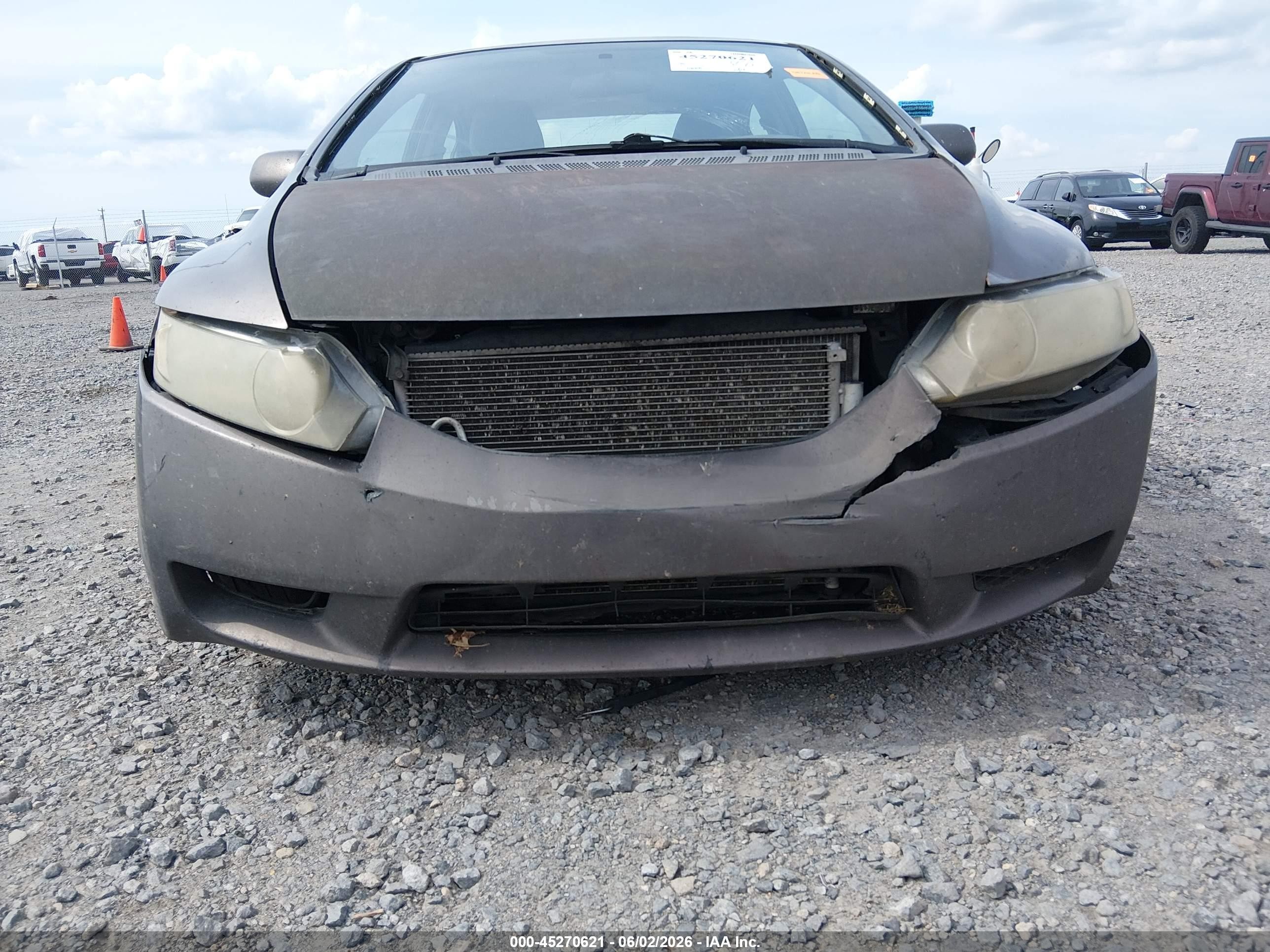2010 Honda Civic Ex Коричневый vin: 19XFA1F84AE058423