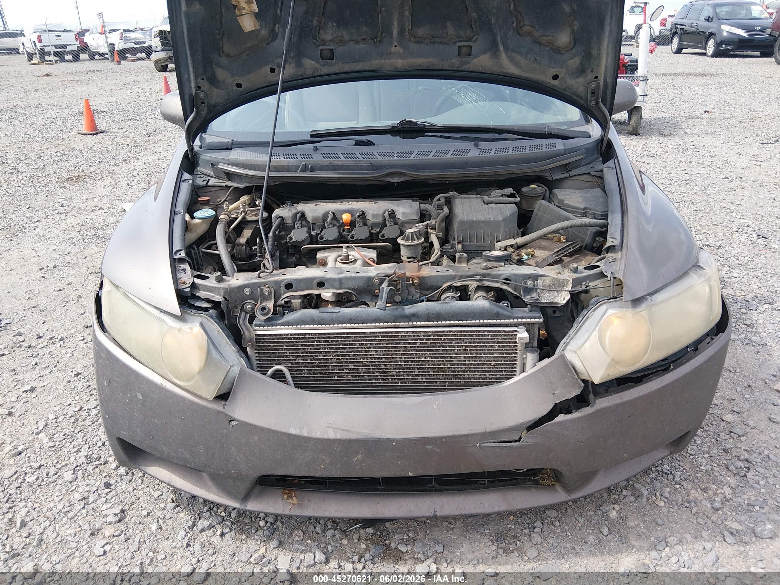 2010 Honda Civic Ex Коричневый vin: 19XFA1F84AE058423